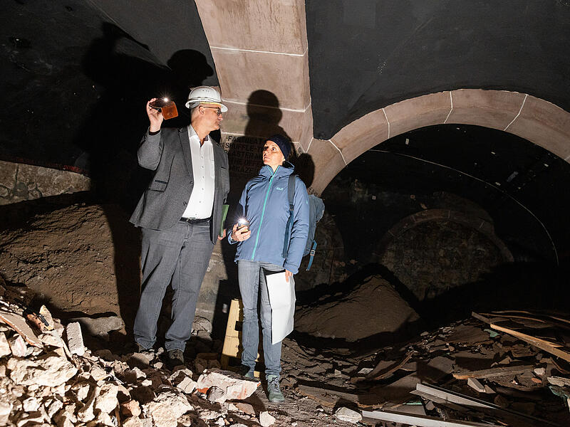 Ehemalige Sound-n-Arts in Obere Sandstra&szlig;e Bamberg bleibt Ruine