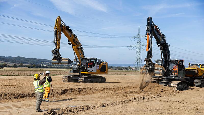 Bauauftakt von «SuedLink» in Südniedersachsen
