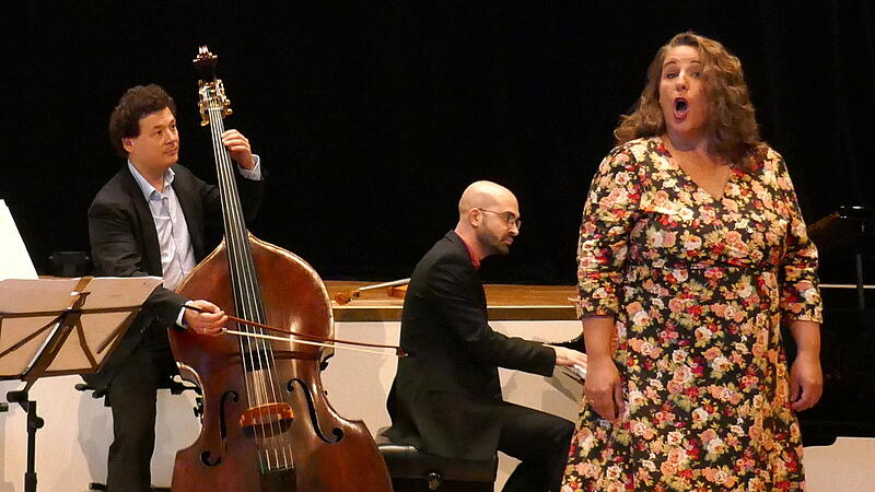 Konzert f&uuml;r Menschen mit Behinderung in Bamberg: Mátyás Németh, Gabriele Campagna, Beate Roux