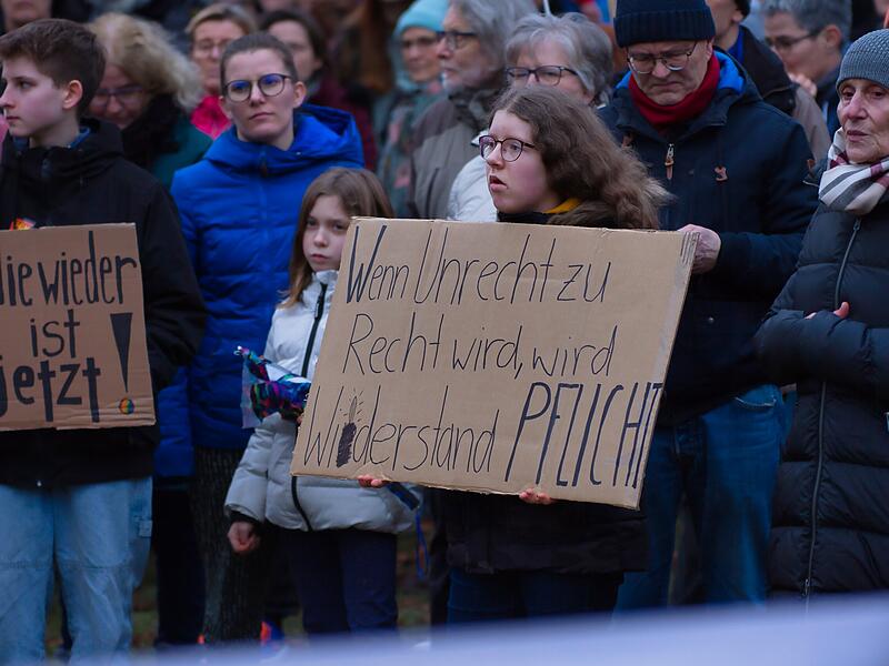 Demo f&uuml;r Demokratie in ForchheimDemo f&uuml;r Demokratie in Forchheim
