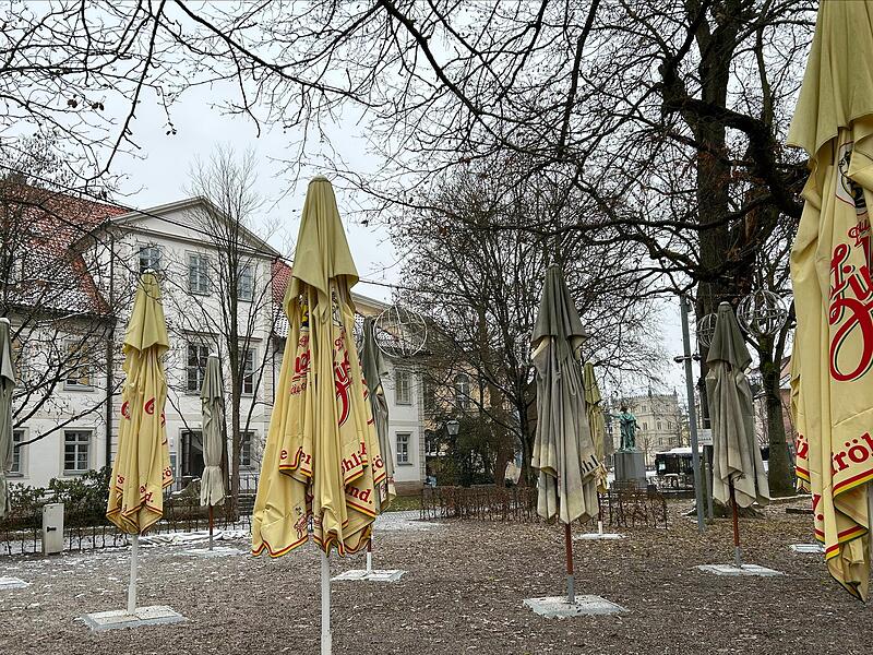 Derzeit befindet sich der „Prinzengarten“ in Coburg im Winterschlaf. Derzeit befindet sich der „Prinzengarten“ in Coburg im Winterschlaf.