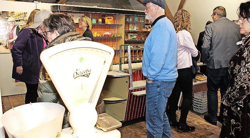 So sah es einst im Dorfladen aus.