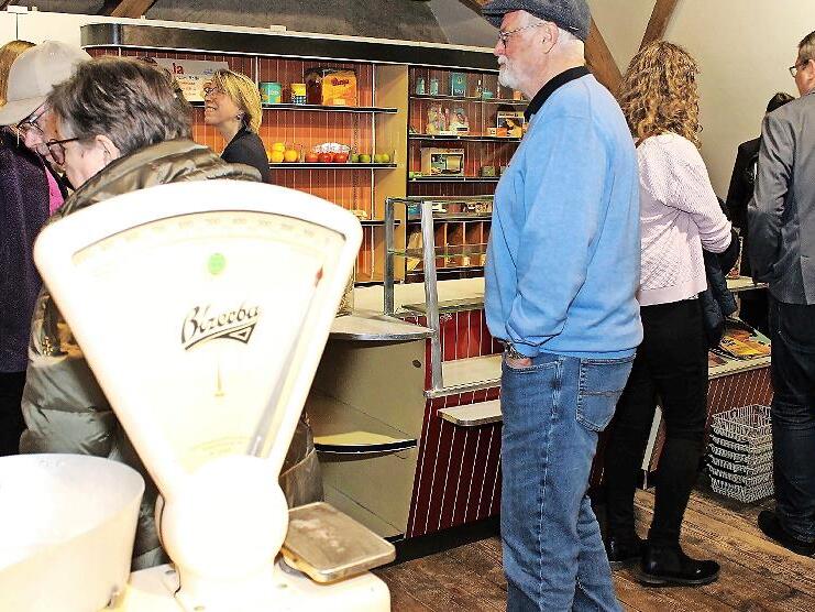 So sah es einst im Dorfladen aus.