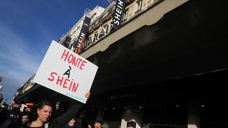 Frankreich fordert Durchgriff der EU gegen Shein