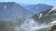 Felssturz an der Zugspitze