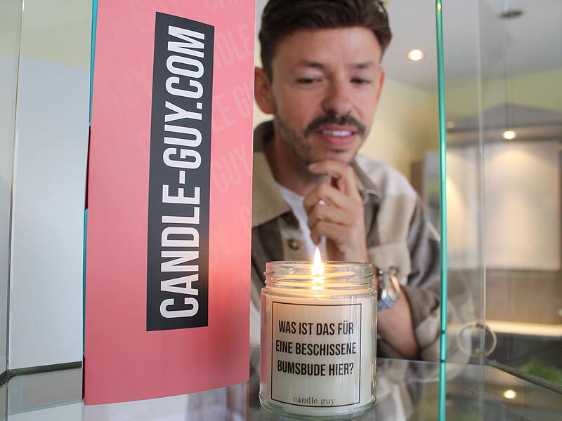 Nachdem ihm ein Licht aufging, kam auch bald die Firmenidee zu Michael James Murphy. Der geb&uuml;rtige Lichtenfelser wurde zum &bdquo;Candle Guy&ldquo;.