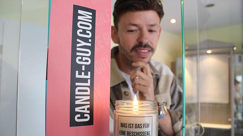 Nachdem ihm ein Licht aufging, kam auch bald die Firmenidee zu Michael James Murphy. Der gebürtige Lichtenfelser wurde zum „Candle Guy“.
