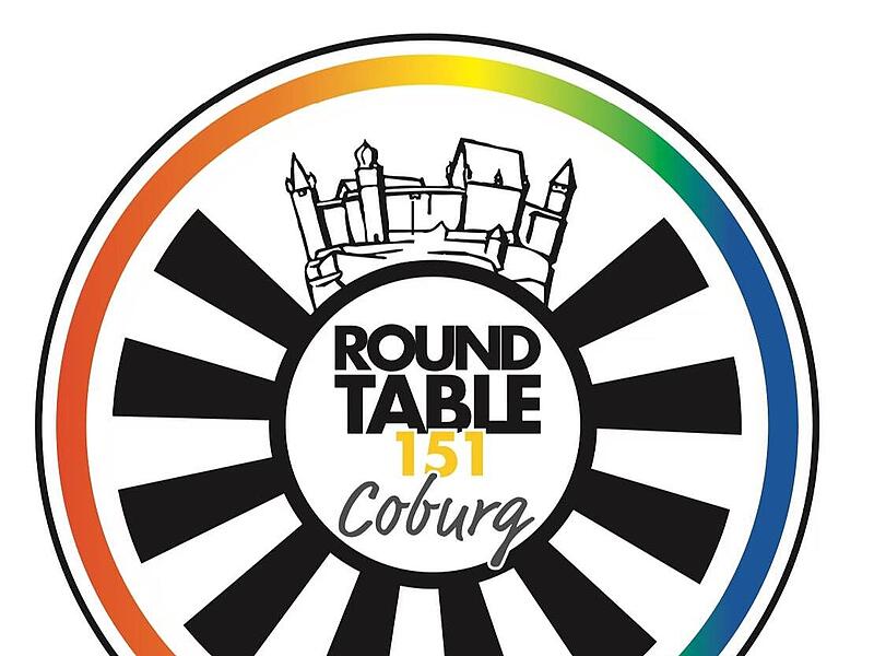 Ein weiterer Serviceclub in Coburg ist Round Table &ndash; und in dessen Logo ist die Veste zu sehen.