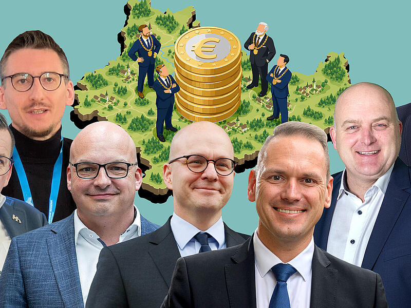Wie viel verdienen (von links) Armin Warmuth, Jan Marberg, Michael Kastl, Dirk Vogel, Mario Götz, Daniel Wehner und Lorenz Beck? Wie viel verdienen (von links) Armin Warmuth, Jan Marberg, Michael Kastl, Dirk Vogel, Mario Götz, Daniel Wehner und Lorenz Beck?