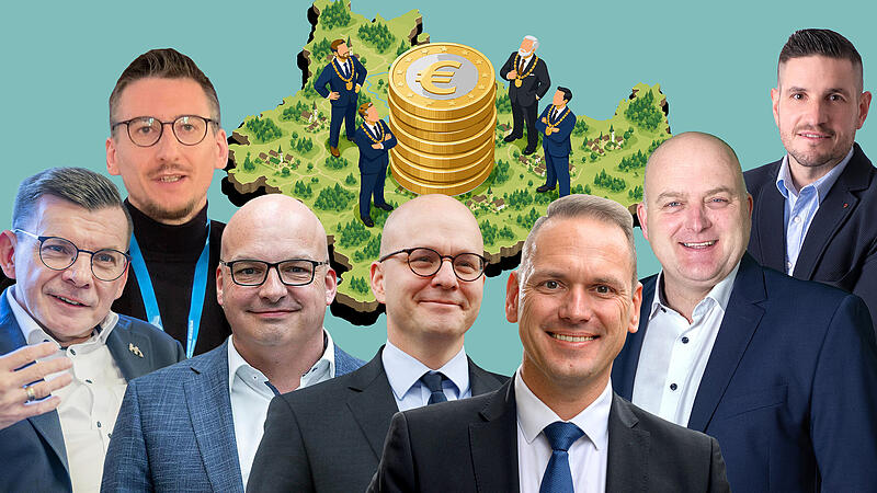 Wie viel verdienen (von links) Armin Warmuth, Jan Marberg, Michael Kastl, Dirk Vogel, Mario G&ouml;tz, Daniel Wehner und Lorenz Beck?
