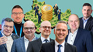Wie viel verdienen (von links) Armin Warmuth, Jan Marberg, Michael Kastl, Dirk Vogel, Mario Götz, Daniel Wehner und Lorenz Beck? Wie viel verdienen (von links) Armin Warmuth, Jan Marberg, Michael Kastl, Dirk Vogel, Mario Götz, Daniel Wehner und Lorenz Beck?