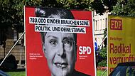 Wahlplakat oder Werbung für „Terminator 3“? Die SPD verwirrt heuer die Wähler. Wahlplakat oder Werbung für „Terminator 3“? Die SPD verwirrt heuer die Wähler.