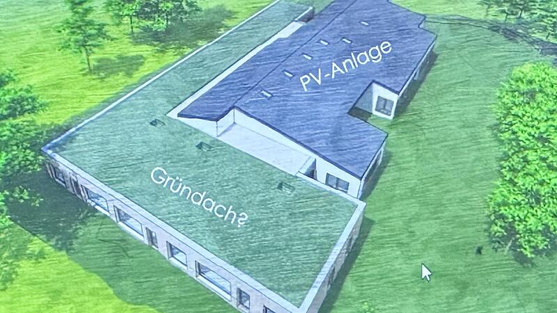 So soll der neue Kindergarten in Heßdorf aussehen, wenn er fertig gebaut ist.