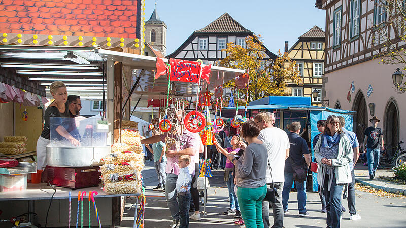 Herbstmarkt 2019 Münnerstadt Für die einen ist der Herbstmarkt ein sehr guter Markt, für andere überhaupt nicht.