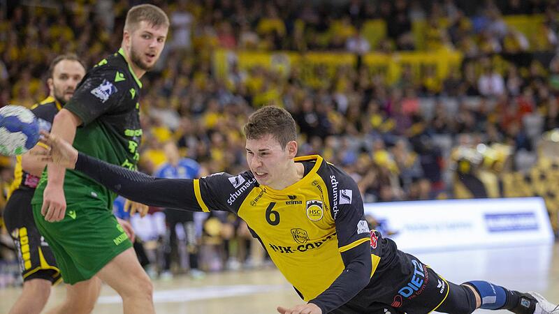 194 Mal ließ es Max Jaeger in 65 Spielen für den HSC krachen. Im Sommer kehrt der Linksaußen in die Vestestadt zurück. 194 Mal ließ es Max Jaeger in 65 Spielen für den HSC krachen. Im Sommer kehrt der Linksaußen in die Vestestadt zurück.