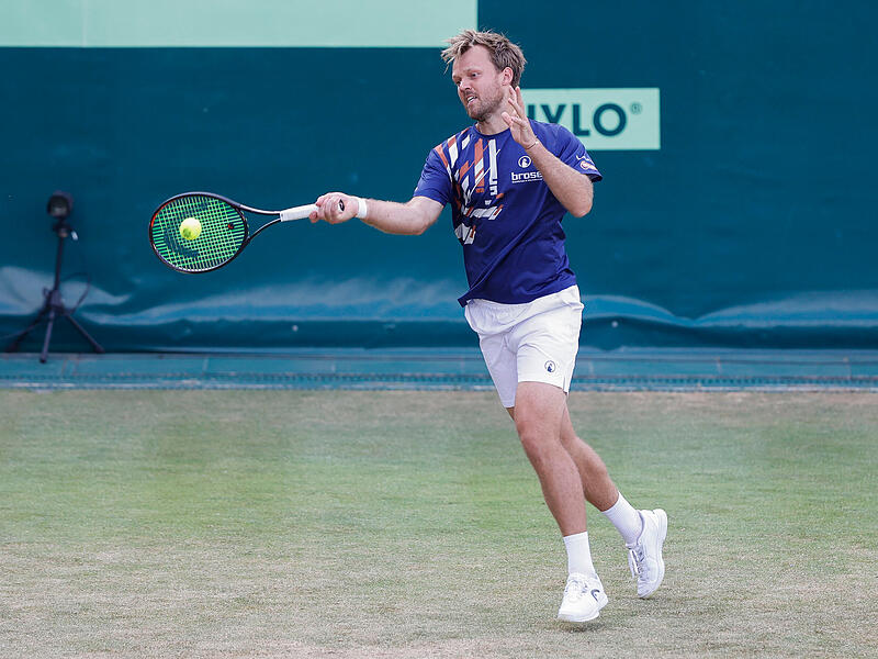 Voller Fokus auf den dritten Halle-Titel: Kevin Krawietz startet in Westfalen in die Rasensaison. Voller Fokus auf den dritten Halle-Titel: Kevin Krawietz startet in Westfalen in die Rasensaison.