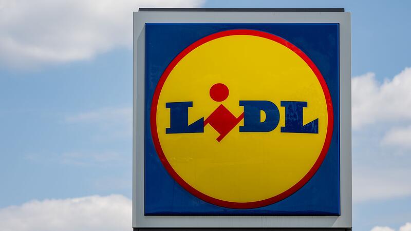 Das Logo des Discounters Lidl