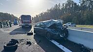 Unfall mit Geisterfahrer auf A3 bei He&szlig;dorf