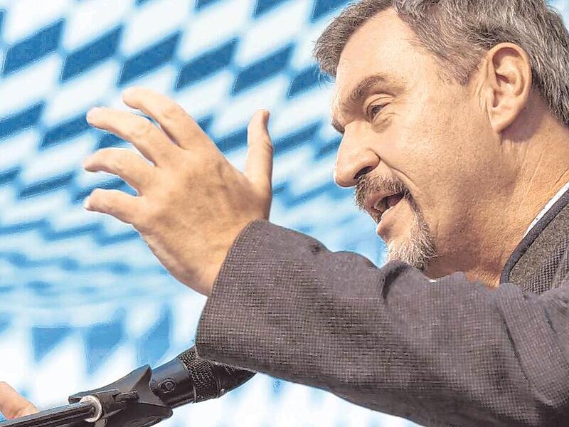 CSU-Chef Markus Söder keilt gegen die Grünen und tritt gegen Robert Habeck kräftig nach.