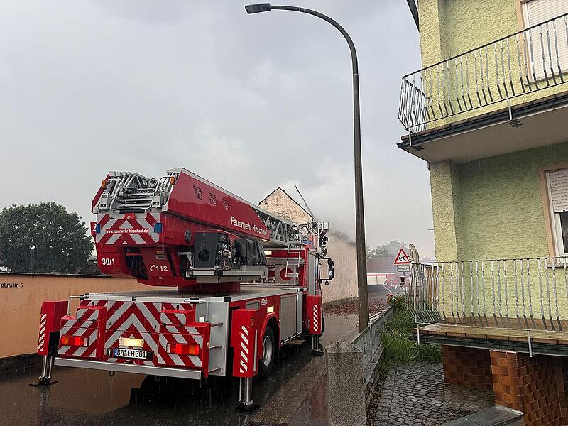 Schwere Sommergewitter über Oberfranken Schwere Sommergewitter über Oberfranken