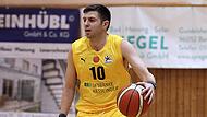 Nach 2012 mit dem NBBL-Team peilt Alex Engel seine zweite Meisterschaft mit dem TSV Tröster Breitengüßbach an.