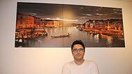 Der aus Syrien stammende Mohammed Shahin hat in Coburg sein eigenes Lokal er&ouml;ffnet.
