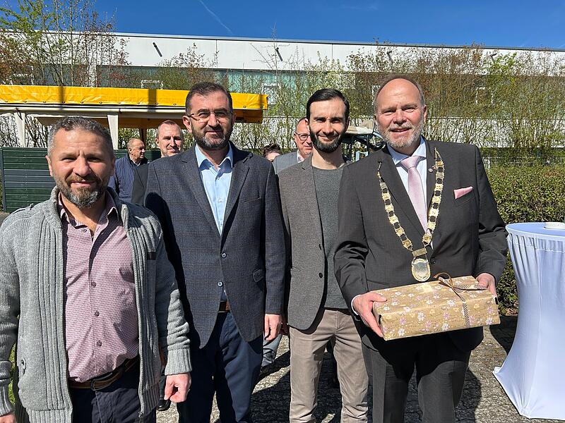 Verabschiedung von B&uuml;rgermeister Bernd Reisenweber in Ebersdorf bei Coburg