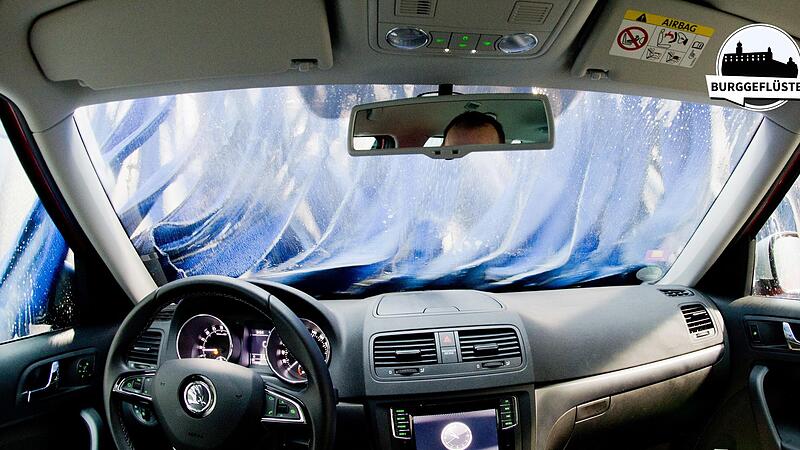 Besonders in der Waschstra&szlig;e bieten die Abstandssensoren eine schrilles Konzert.