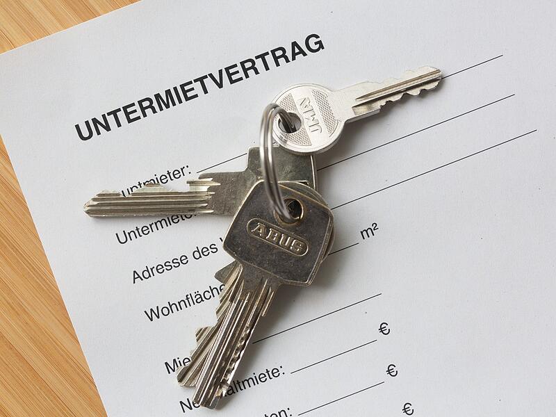 Untermietvertrag Untermietvertrag