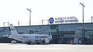 Terminal des Albrecht-D&uuml;rer-Airports N&uuml;rnberg, Flughafen.
