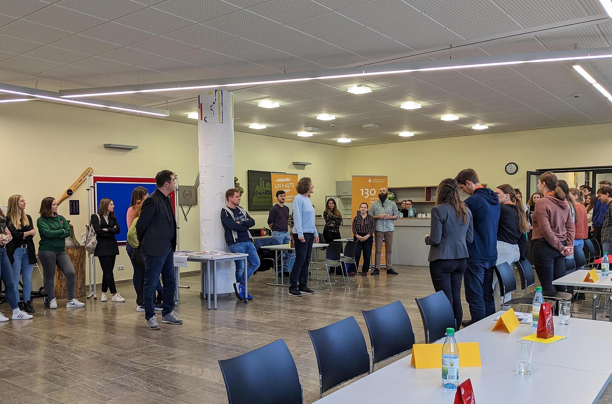 Johann Philipp Von Schönborn Gymnasium Münnerstadt: Am Berufsinfotag des Johann-Philipp-von-Schönborn