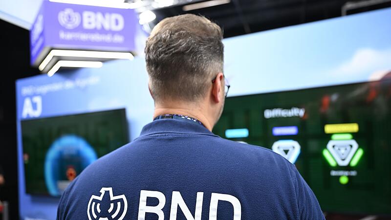 BND-Messestand bei der Gamescom