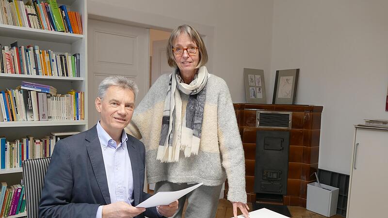 Susanne R&ouml;hner hat nach 19 Jahren die Leitung der Telefonseelsorge an Alfons Motschenbach abgegeben.
