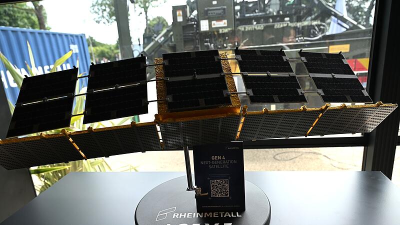 Weltraumsatellit von Rheinmetall Weltraumsatellit von Rheinmetall