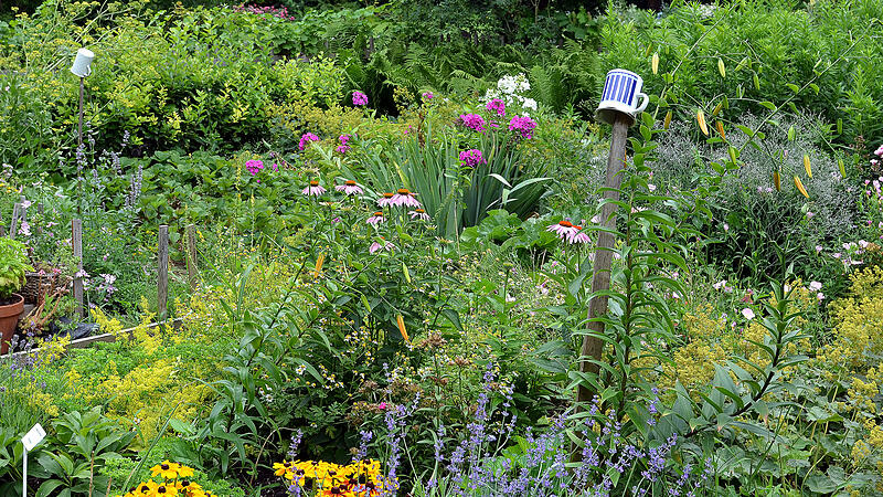 Bauerngarten, Garten