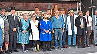 Die Schauspieler pr&auml;sentierten ein stimmungsvolles Theaterst&uuml;ck &uuml;ber John Weberpals und seine Bedeutung f&uuml;r Redwitz. Thomas Micheel