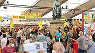 Dichtes Gedränge herrschte beim Comic-Salon in Erlangen im Jahr 2022.
