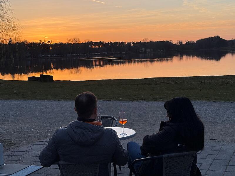 Wenn die Sonne im Dechsi versinkt ...