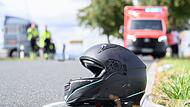 Motorrad und Pedelec sto&szlig;en zusammen