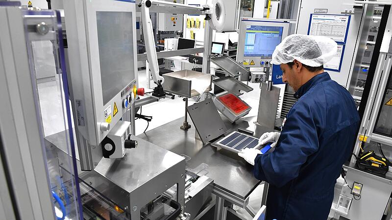 Einer von 6150 Mitarbeitern bei Bosch Bamberg