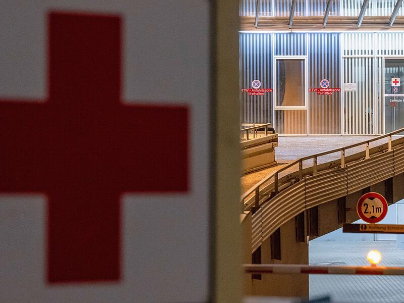 Notaufnahme eines Krankenhauses Notaufnahme eines Krankenhauses