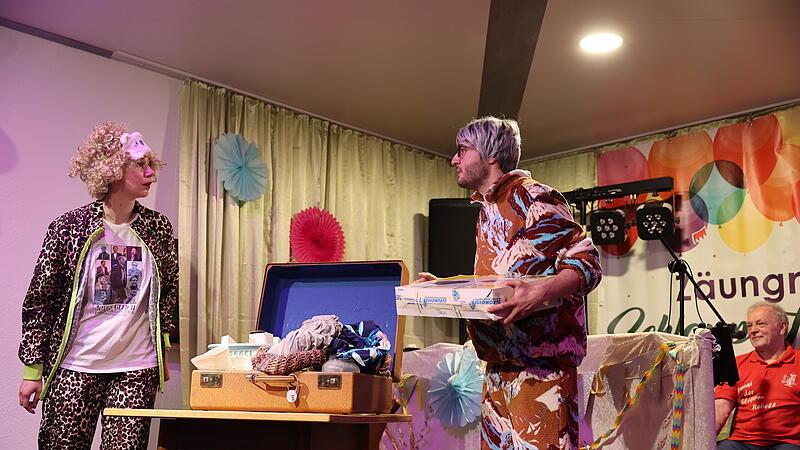 Z&auml;unger Schlappenfasching: K&ouml;rperinstrumente und Politik