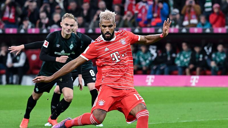 Bayern Münchens Eric Maxim Choupo-Moting in Aktion