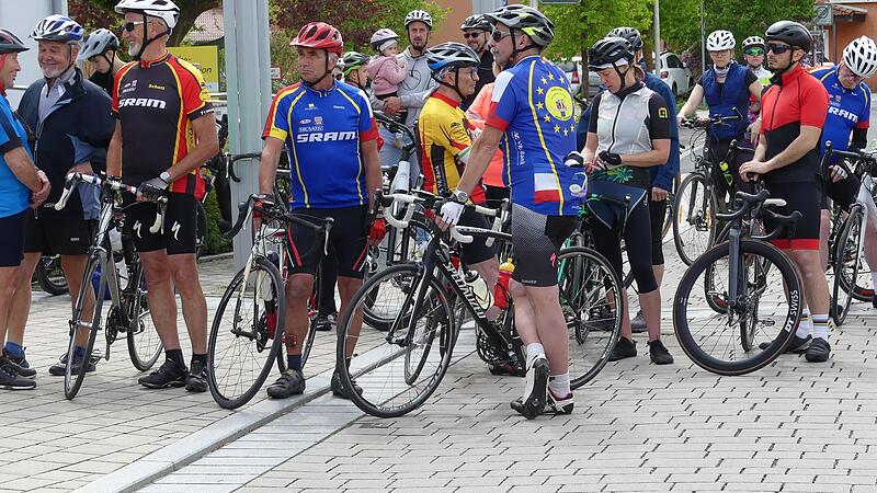 Drei Routen mit verschiedenen Schwierigkeitsgraden gab es bei der Lieblingsplatz-Radtour.