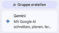 Bei RCS-Nachrichten kann man wie bei Messenger-Diensten auch ganz einfach Gruppenchats anlegen.