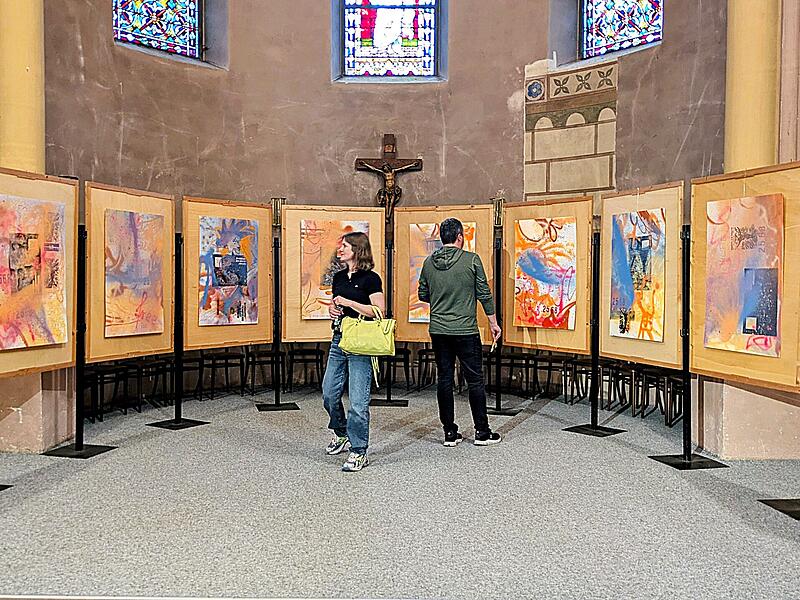 Ausstellung in der Erl&ouml;serkirche