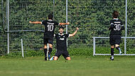 Sertan Sener & Co. (hier beim Jubel zum 2:1 über Ebern im Pokal) sind am Sonntag bereits wieder gegen den TSV Staffelstein gefordert.