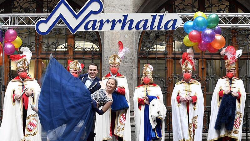 Prinzenpaar der Münchner Faschingsgesellschaft Narrhalla