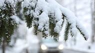 Autofahrt im Winter