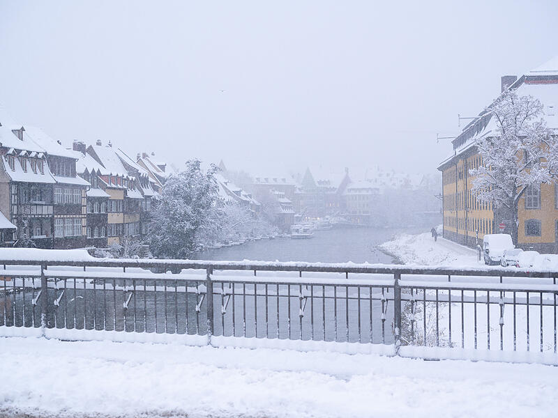 Schneemassen in Bamberg